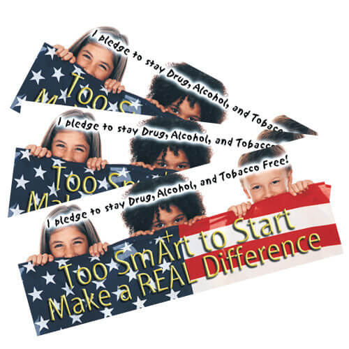 Too Smart To Start.. Make a Real Difference - Bookmark (set of 50)
