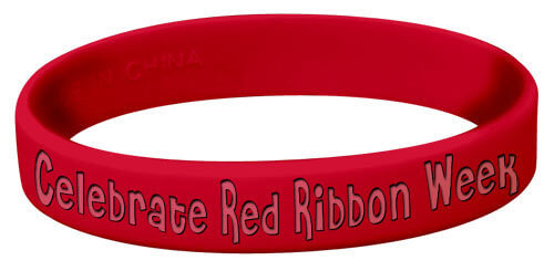 Celebrate Red Ribbon Week Bracelet