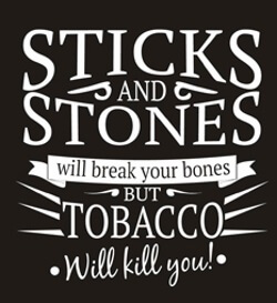 Predesigned Banner (Customizable): Sticks And Stones Will Break Your Bones 3