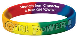Girl Power! Silicone Bracelet