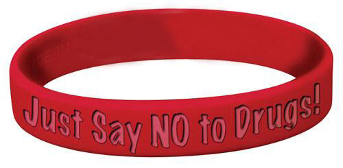Just Say No To Drugs! Bracelet