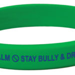 Keep Calm Stay Bully and Drug-Free - Silicone Bracelet