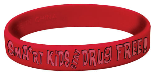 Smart Kids Stay Drug Free! Bracelet