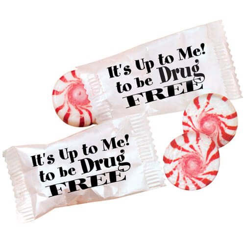It's Up to Me to be Drug Free! Mints