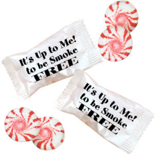 It's Up to Me! To be Smoke Free Mints (One package of 250 mints)