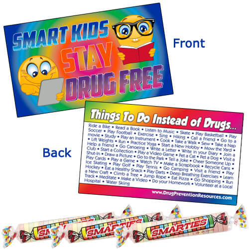 SMART KIDS STAY DRUG FREE Treat Pack