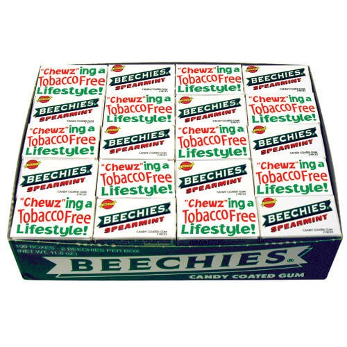 Spearmint Tobacco Beechies Gum (100 packets)