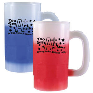 Too Smart to Start! 14 oz. Assorted Color Changing Stein