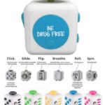 Be Drug Free Fidget Cube (Sold in Assorted Colors)