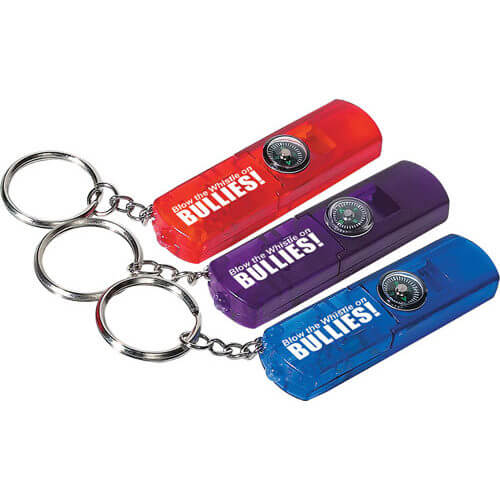 Blow the Whistle on Bullies! Keychain