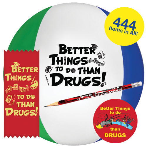 Drug Free Kit - Better Things To Do Than Drugs!