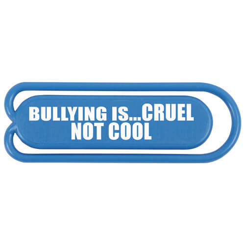 Bullying is CRUEL Not Cool - Standard Paper Clip