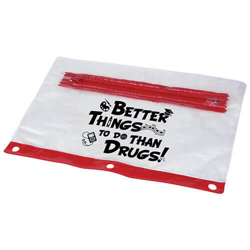 Better Things to do Than Drugs! Pencil Pouch