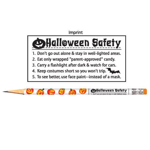 Halloween Safety Pencils
