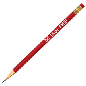 Be Drug Free Pencil (Sold in Boxes of 100)
