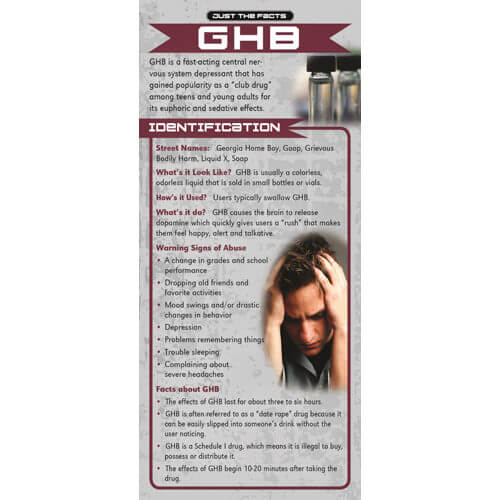 Just The Facts - GHB Rack Cards - Sold In Sets of 100