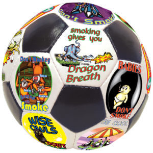 Tobacco Prevention Soccer Ball