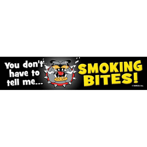 You Don't Have to Tell Me Smoking Bites Bookmark