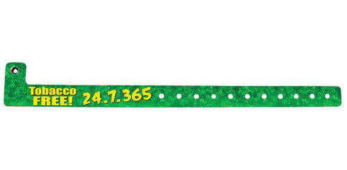 Tobacco Free! 24.7.365 Bracelets