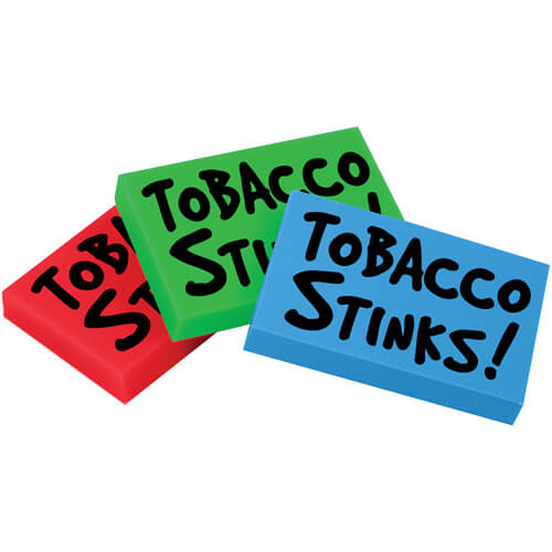 Tobacco Stinks Erasers (set of 25)