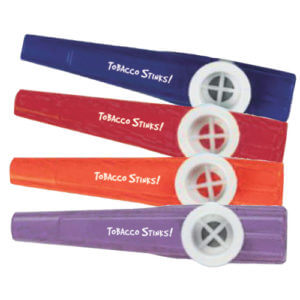 Tobacco Stinks Kazoo (Sold In Assorted Colors)