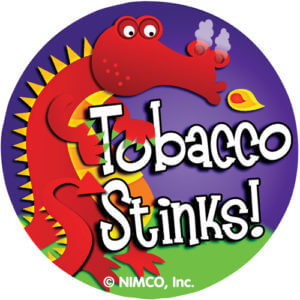 Tobacco Stinks! Stickers