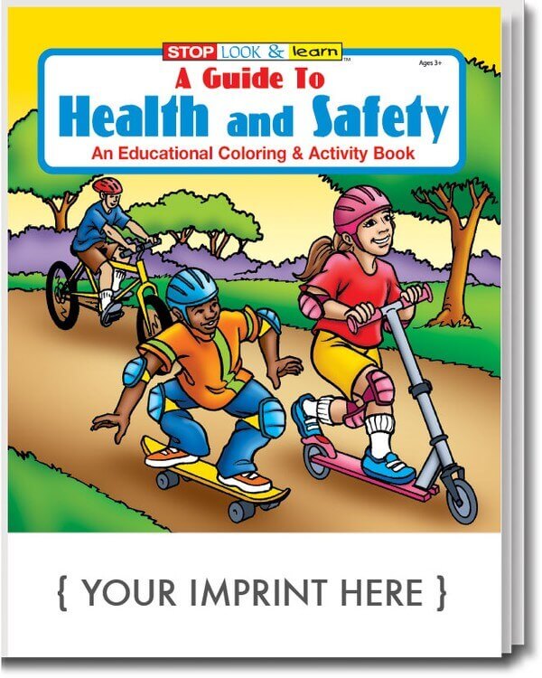 A Guide To Health & Safety - Coloring Book - Customizable 2