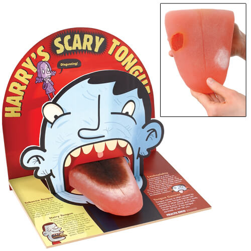 Harry's Scary Tongue Display