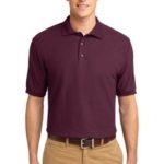Port Authority Silk Touch Polo Sport Shirt -Embroidered|||