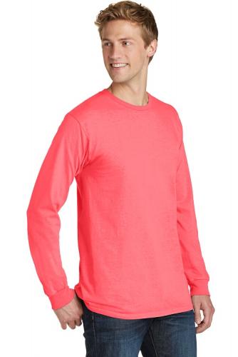 Port & Company® Pigment-Dyed Long Sleeve Tee (Adult)