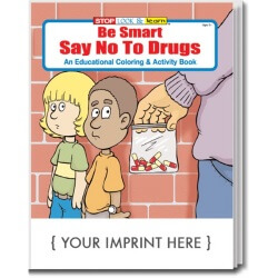 Stay Drug Free Coloring Book - Customizable