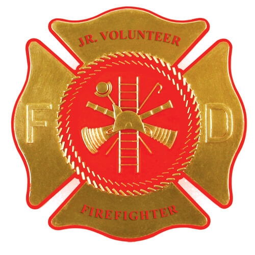 Jr. Volunteer Firefighter Badge