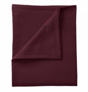 Port & Company® Core Fleece Sweatshirt Blanket - Screenprint - Customizable