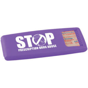 Stop Prescription Drug Abuse - Bandage Dispenser