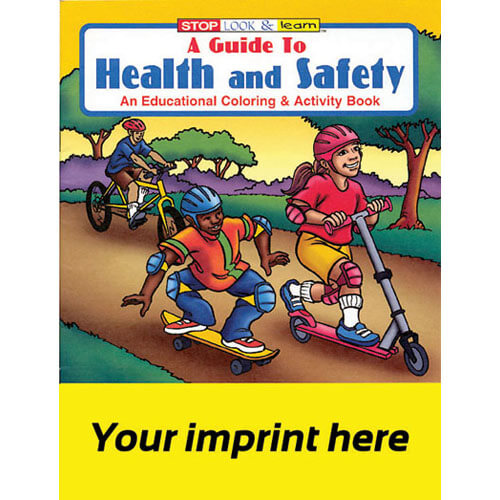 A Guide To Health & Safety - Coloring Book - Customizable 2 A Guide To Health & Safety - Coloring Book - Customizable