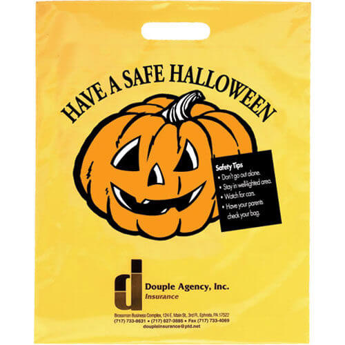 Bag - Pumpkin Face Halloween Bag - Customizable