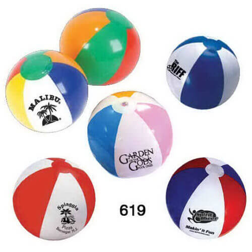 Beachball - Inflatable - 16" - Customizable
