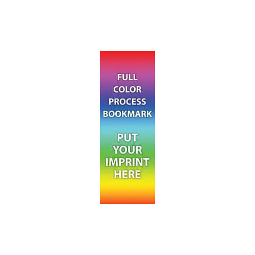 Custom Bookmarks - Full Color Process, 2 Sided - 1 1/2" X 7" - Customizable