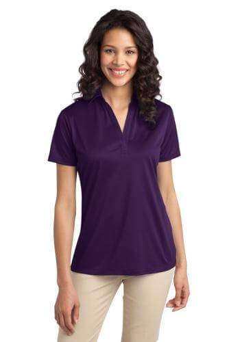 Port Authority® Ladies Silk Touch™ Performance Polo-Embroidered   |
