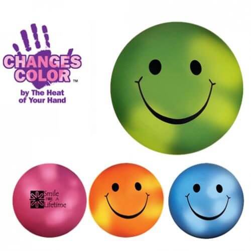 Mood Smiley Face Stress Ball Customizable Nimco Inc Prevention