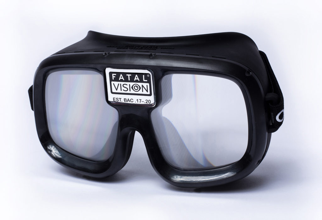 Fatal Vision Single Daytime Goggle (Blood Alcohol Level .17.20