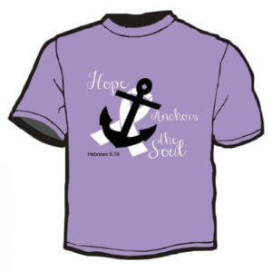 Faith Shirt: Hope Anchors The Soul 2