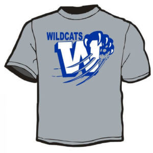 Shirt Template: Wildcats 10
