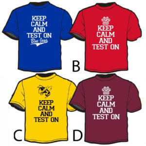 Shirt Template: Keep Calm and Test On 2