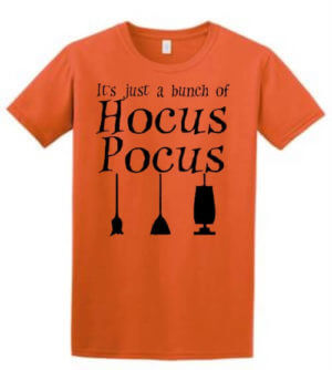 Shirt Template: Hocus Pocus 15