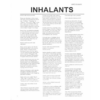 Inhalants – Drug Fact Sheets (Sold in Sets of 50)