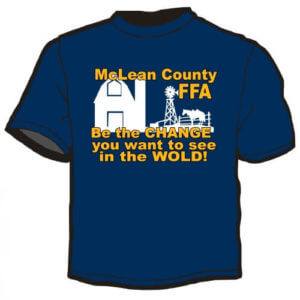 Shirt Template: McLean County FFA 47