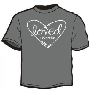 Shirt Template: Loved 13