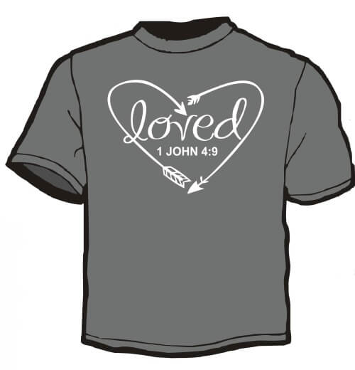 Shirt Template: Loved 1 Shirt Template: Loved 1