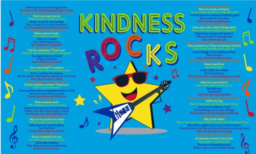 Kindness Banner - Kindness Rocks - 3' x 5' Banner 1